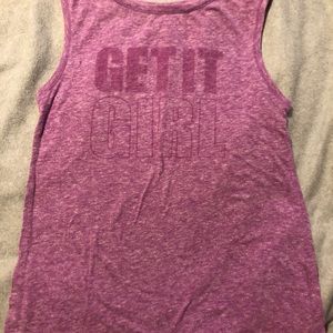 Old navy purple tank top